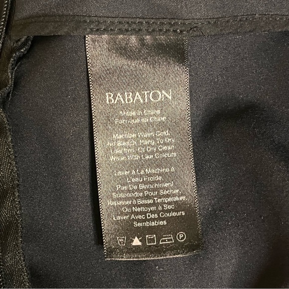 Aritzia Babaton Black Pull On Ankle Crepe Trousers - Picture 12 of 13